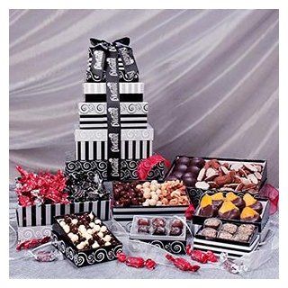 Dilettante Chocolate Indulgence Holiday Gift Tower Mother's Day Gift  Grocery & Gourmet Food
