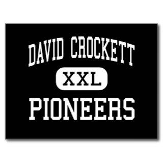 David Crockett   Pioneers   High   Jonesborough Post Card