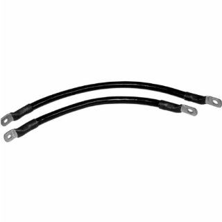Drag Specialties Battery Cable   27in.   Translucent Black 78 127 1 Automotive