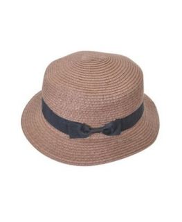 Women's Brim Brown Hat   H0538