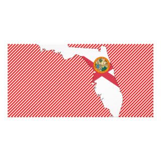 Florida Flag Map Photo Cards