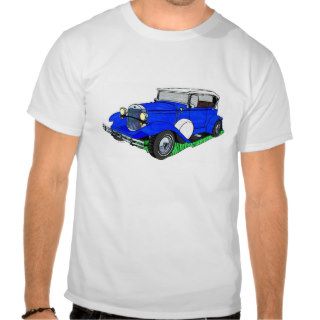 29 30 Ford Model A Convertible Tee Shirts