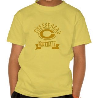 Cheesehead C Football 1 T Shirts