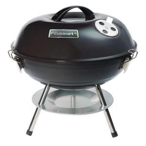 Cuisinart 14 in. Portable Charcoal Grill in Black CCG 190
