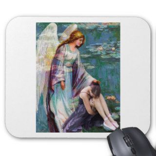 GARDEN OF GRIEF ~ MY ANGEL COMES TO ME Mouse Pad