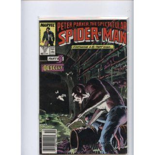Peter Parker, The Spectacular Spider Man #131 (Part 3 Descent) Marvel Comics Books