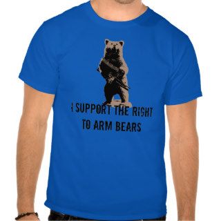 Bear arms Grizzly Bear Tee Shirt