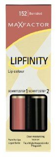 Max Factor Lipfinity Lipstick for Women, # 152 Burnished, 0.14 Ounce  Beauty