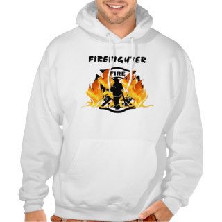 A Fire Dept Flames Pullover