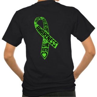 Lyme Disease Slogans Ribbon T Shirts