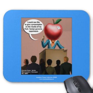 Funny Genome Experiment Quality Mouse Pad
