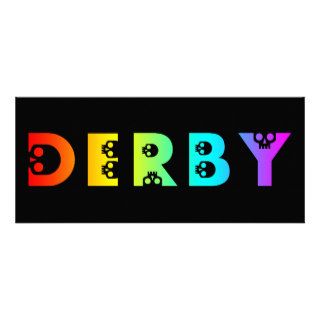 rainbow derby skullphabet custom announcements