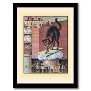 Black Cat Baking Soda Buffalo New York Postcards