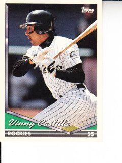 1994 Topps Baseball #163 Vinny Castilla Colorado Rockies 