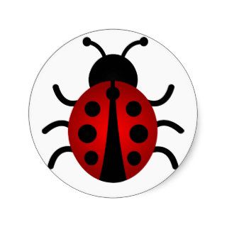 Lady Bug Stickers