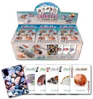 Shells Playing Cards   Case Pack 144 SKU PAS1076826 