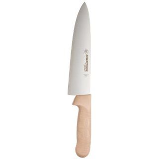 Sani Safe S145 8T PCP 8" Cooks Knife with Tan Polypropylene Handle