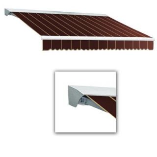 AWNTECH 20 ft. LX Destin with Hood Right Motor/Remote Retractable Acrylic Awning (120 in. Projection) in Burgundy Pin DTR20 170 BPIN