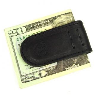 GRAFFA   Italian Leather Magnetic Money Clip (Black) at  Mens Clothing store