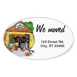 New Address Sticker