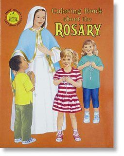 Coloring Book About the Rosary Emma C. McKean Books