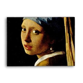 The Girl with a Turban/Girl with the Pearl Earring Envelope