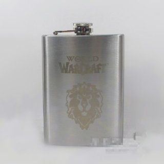 7 weapons Stainless wine pot with World Of Warcraft Alliance Logo Alcohol And Spirits Flasks Kitchen & Dining