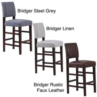 Bridger Upholstered Bar Chairs (Set of 2) Monsoon Bar Stools