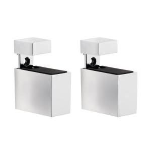 Dolle Cuadro 3/16 in.   3/4 in. Adjustable Shelf Support in Chrome 16733