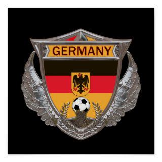 Germany Soccer Poster
