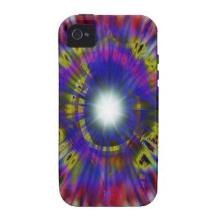 70's psychedelic patterns vibe iPhone 4 cases