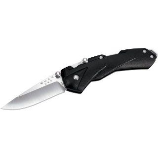 Buck QuickFire TM Knife (Black/Silver, 7 Inch) Sports & Outdoors