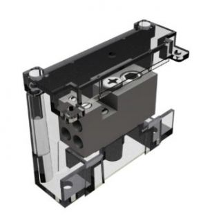 Burndy BDB 16 2/0 1 Versi Pole Distribution Block, AWG 12   2/0 Wire Range Run, AWG 14   4 Wire Range Tap, 175 Ampere Rating per Pole, 1 Pole, BDBCOVER2 Optional Cover Order 1 per Pole Power Distribution Blocks