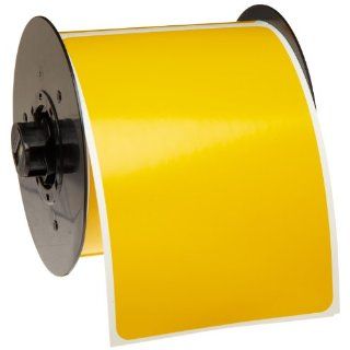 Brady B30 25 595 ANSIDA 4" Height x 6" Width, B 595 Indoor/Outdoor Vinyl, White/Red/Black BBP31 Pre Printed Pre Cut Labels Tape with Sign Headers, 175 per Roll