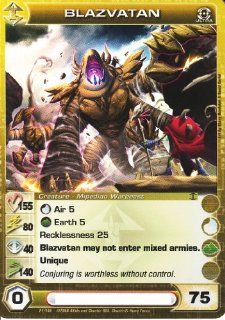 Chaotic Blazvatan Ultra rare 155/80/40/140 card Toys & Games