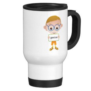 Genius   Cute Little Little Nerd Boy Mug