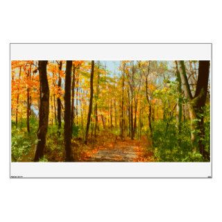 Autumn Forest Wall Mural Decal Room Decals