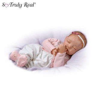 Baby Doll Sweet Dreams, Little Ava So Truly Real by The Ashton Drake Galleries Toys & Games