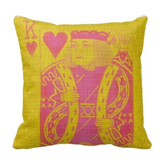 KING OF HEARTS PILLOW