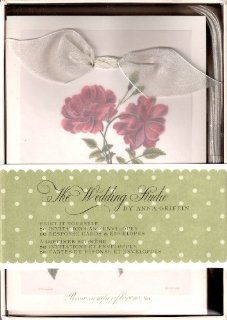 Anna Griffin   The Wedding Studio   Red Floral Wedding Invitation Kit   50/50/50/50 Health & Personal Care