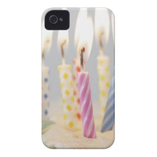 Birthday Candles on Cake iPhone 4 Cases