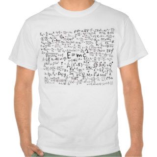 Science Equations T shirt