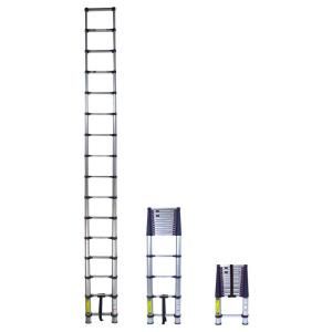 Xtend & Climb 15.5 ft. Telescoping Aluminum Extension Ladder with 255 lb. Load Capacity Type I Duty Rating 785P