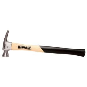DEWALT 17 oz. Hickory Handled Framing Hammer DWHT51410