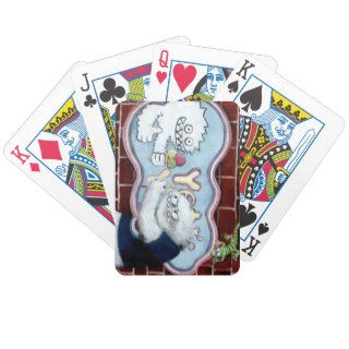 Yeti and his Logo Poker Cards