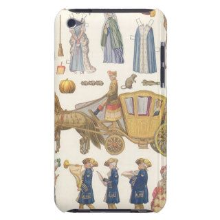 Vintage Victorian Paper Doll Toys, Cinderella iPod Case Mate Cases