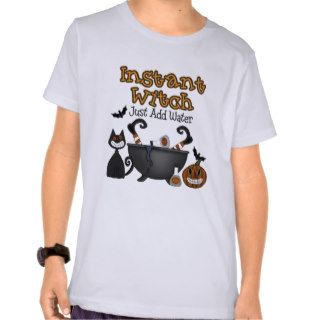 Funny Halloween Instant Witch Kids T Shirt