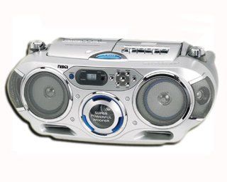 Naxa NX 238 Portable CD Player w/ AM/FM Stereo Radio  Boomboxes   Players & Accessories