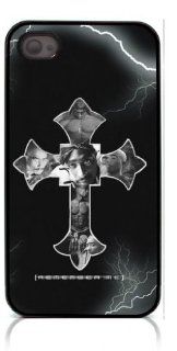 The Cross of JESUS Christ Hard Plastic and Aluminum Back Case For Apple iphone 4 iphone 4S Cell Phones & Accessories