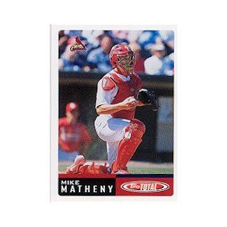 2002 Topps Total #166 Mike Matheny Sports Collectibles